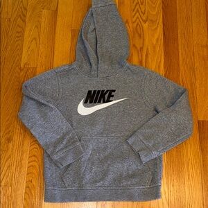 Nike Heather Gray Pullover Hoodie